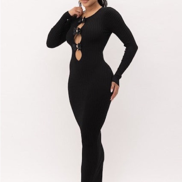 Fashion Nova Maxi Sweater Dress - Picture 6 of 8